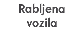 Rabljena vozila
